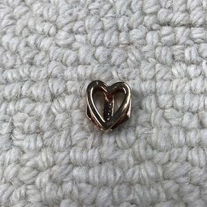 Keep Collective Rose Gold Heart Charm